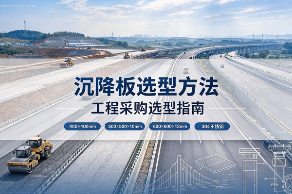嘉定区沉降板选择方法