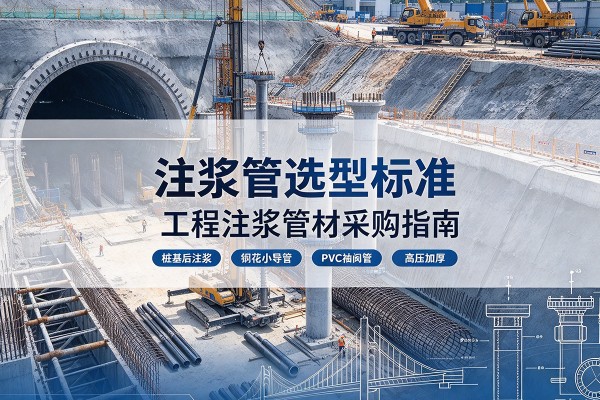 嘉定区注浆管选型标准