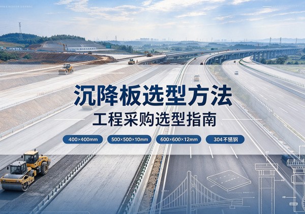 嘉定区沉降板选择方法